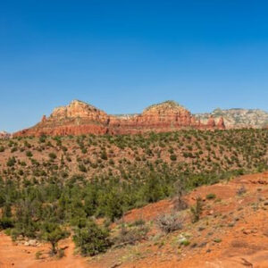 HO/N Scale Model Train Poster Board Background - Desert Landscape (13" x 39")
