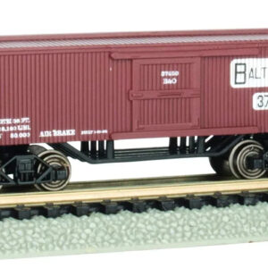 Bachmann Trains Old-Time Box Car in B&O® N Scale - Essential for Train Enthusiasts