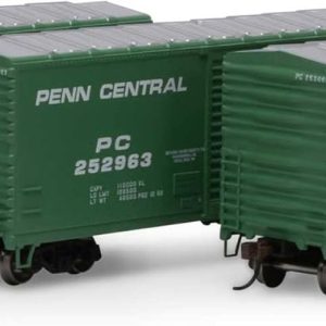 Check out the Athearn HO RTR 40' Modern Box PC 3 - Perfect for your collection! #ModelTrains #HOrunning