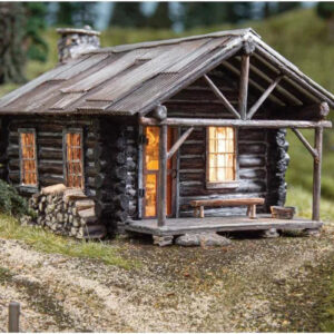 Woodland Scenics Cozy Cabin HO Scale Model BR5071