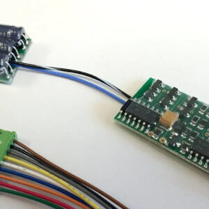 NCE DCC HO Decoder D13NHJ - Advanced Model with Integrated No Halt Circuit NC-524-146