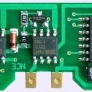 NCE HO Scale DCC Decoder, 5-Function Drop-In, 1A Model NCE5240106
