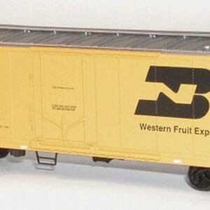 HO Scale 40' Steel Plug Door Refrigerated Boxcar - Burlington Northern Model 8508