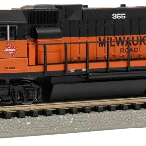Discover the Bachmann GP38-2 DCC Ready Diesel Locomotive in Milwaukee Road #355