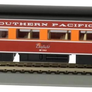 Bachmann HO Scale 85' Smooth-Side Coach Car with Illuminated Interior for Southern Pacific™ Daylight #2463
