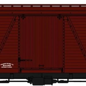 1187 Series 36-Foot Fowler Wood Boxcars - Monon Railroad, 1923 Livery