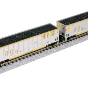🚂✨ Add the Kato USA Bethgon Coalporter 8 Car Set in CSX Gondola style to your model train collection!