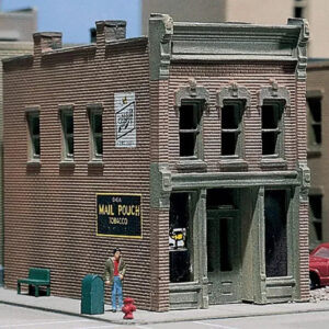 Elevate Your Model Railroad with the Charming Cricket's Saloon N-Scale Kit by Woodland Scenics!