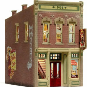 Woodland Scenics HO Scale Toy and Hobby Junction Building Model WDS5070