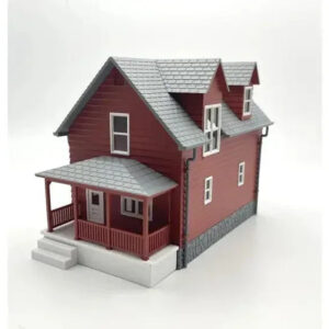 Rock Island Hobby 042101 HO RED FARMHOUSE Built up